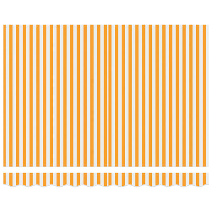 Utdragbar markis Gul 300 x 200 cm tyg