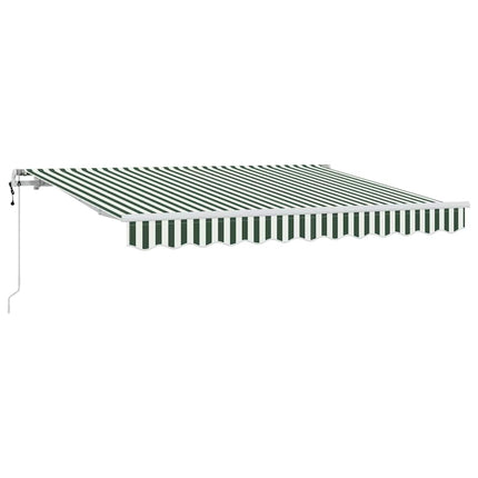 Utfällbar markis Grön 300 x 200 cm tyg