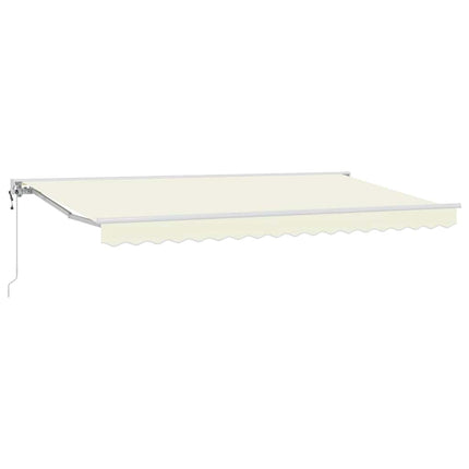 Markisram Kräm 350 x 200 cm Polyester med PU-beläggning