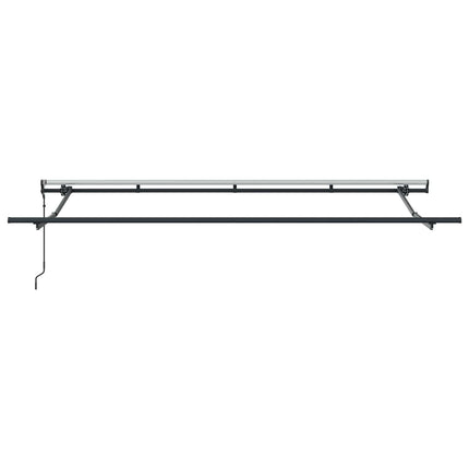 Utfällbar markis Kräm 350 x 200 cm tyg