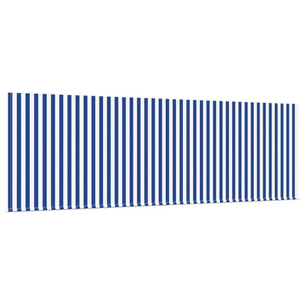 Utfällbar markis Blå 350 x 200 cm tyg