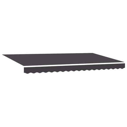 Markisram Antracit 350 x 200 cm Polyester med PU-beläggning