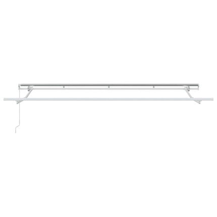 Utfällbar markis Antracit 350 x 200 cm tyg