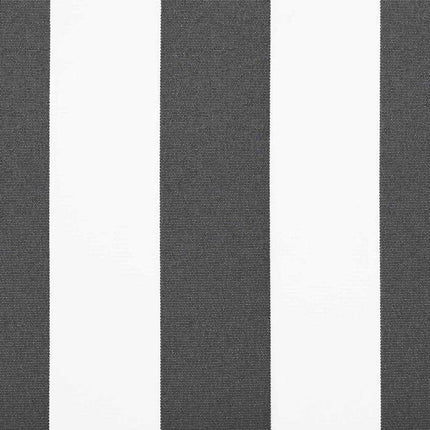 Markisram Antracit och vitt 350 x 200 cm