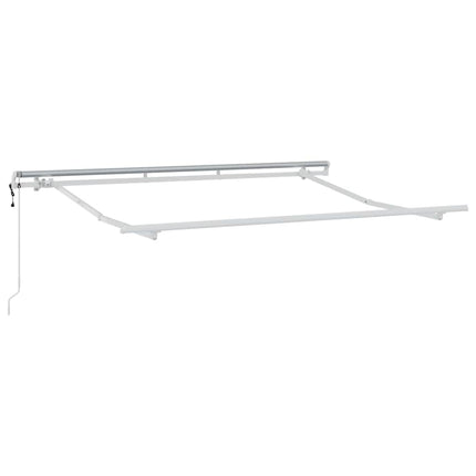 Utfällbar markis Beige 350 x 200 cm tyg