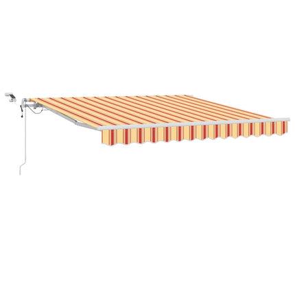 Markis tyg Gul och Orange 300 x 250 cm Polyester