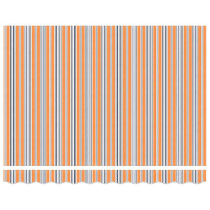 Elektrisk Retraktabel Markis Flerfärgsdesign 300 x 250 cm