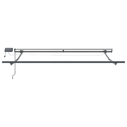 Utfällbar markis Flerfärgsdesign 300 x 250 cm tyg