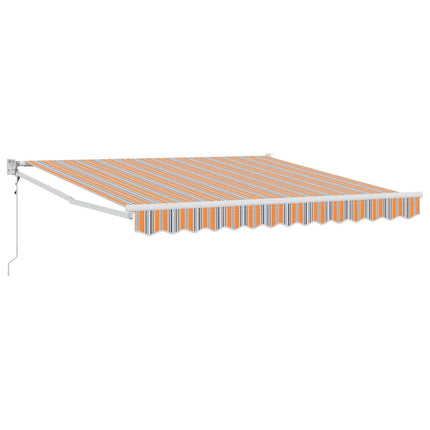 Utfällbar markis Flerfärgsdesign 300 x 250 cm