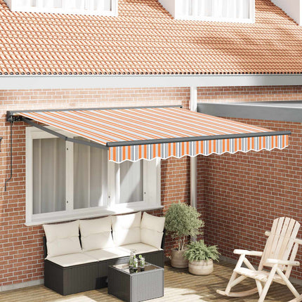 Markisram Blå och Orange 300 x 250 cm