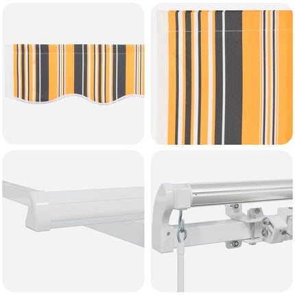 Markis Flerfärgsdesign 300 x 250 x 165 cm Polyester
