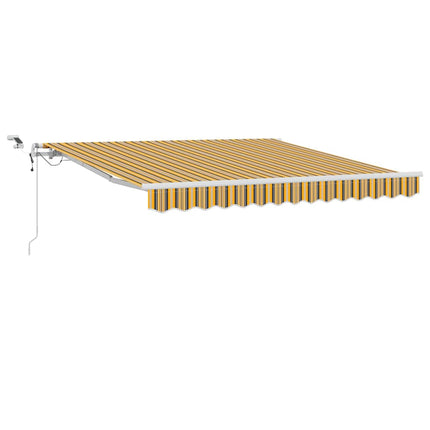 Utfällbar markis Flerfärgsdesign 300 x 250 cm