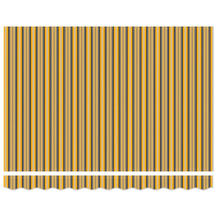 Utfällbar markis Flerfärgsdesign 300 x 250 cm