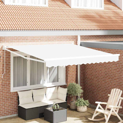 Markis Vit 300 x 250 x 165 cm Polyester
