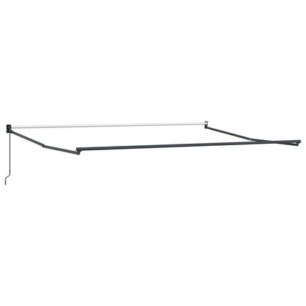 Elektrisk Retraktabel Markis orange och brun 350 x 250 cm