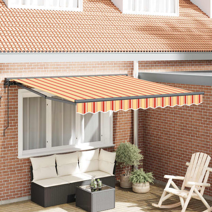 Markisram Flerfärgsdesign 350 x 250 cm