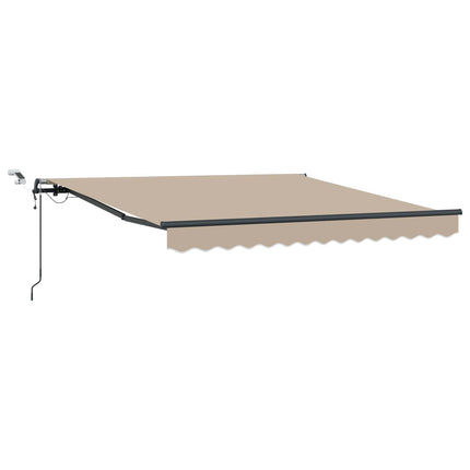 Markis tyg Beige 350 x 250 cm Polyester