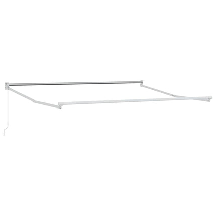 Utdragbar markis Ljusgrå 350 x 250 cm