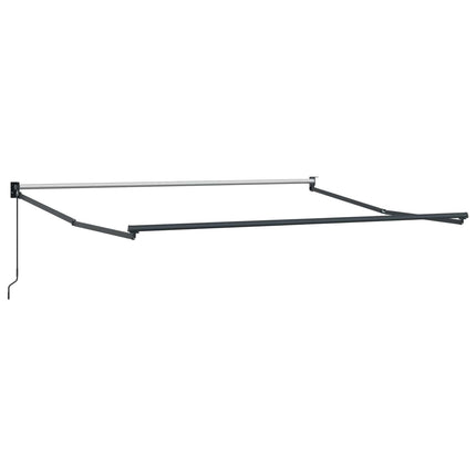 Utdragbar markis Ljusgrå 350 x 250 cm