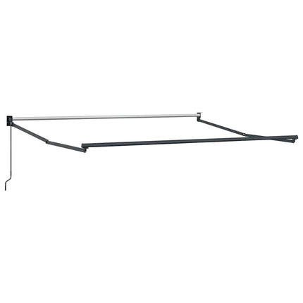 Utdragbar markis Flerfärgsdesign 350 x 250 cm