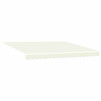 Markisram Kräm 400 × 300 cm Polyester med PU-beläggning
