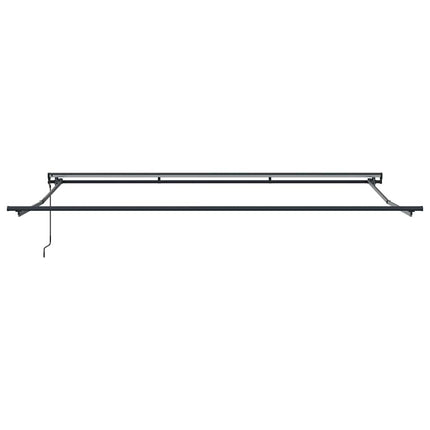 Utfällbar markis Kräm 400 × 300 cm Polyester och aluminium