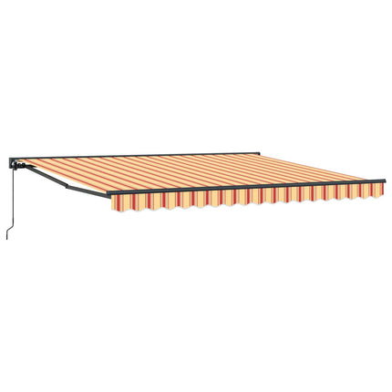 Markisram Flerfärgsdesign 400 × 300 cm