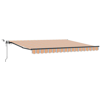 Markis tyg Flerfärgsdesign 400 × 300 cm Polyester