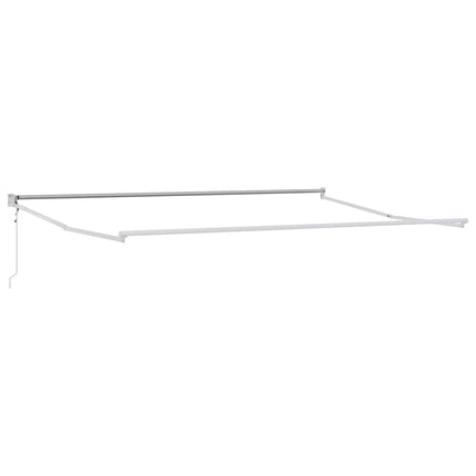 Markis Flerfärgsdesign 400 × 300 cm Polyester och metall