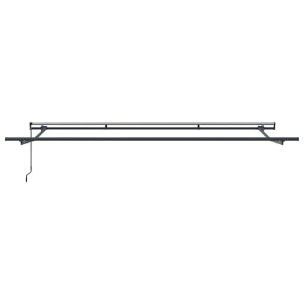 Utfällbar markis Flerfärgsdesign 400 × 350 cm