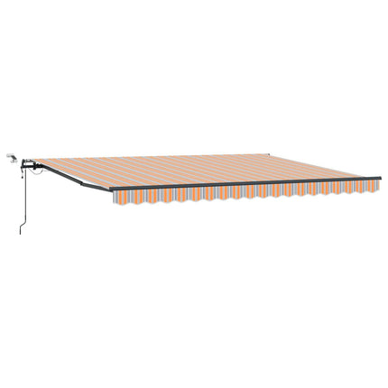 Markis tyg Flerfärgsdesign 450 × 300 cm Polyester