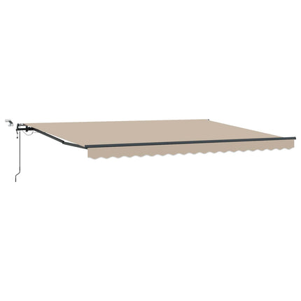 Markis tyg Beige 450 × 300 cm Polyester