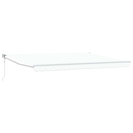 Markis Vit 450 x 300 x 165 cm Polyester och metall