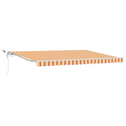 Markis tyg Gul och Orange 450 × 350 cm Polyester