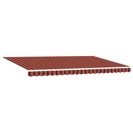 Markis Orange och Brunt 500 x 300 x 165 cm Polyester och metall