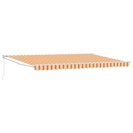 Markis Gul och Orange 500 x 300 x 165 cm Polyester och metall