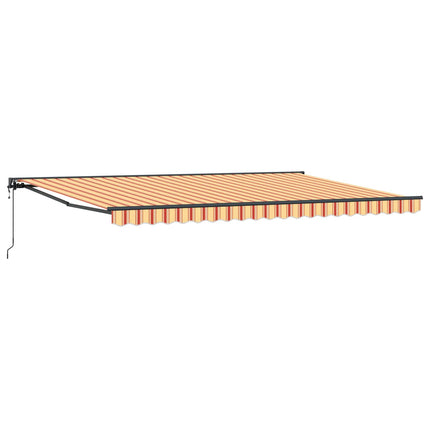 Markisram Flerfärgsdesign 500 × 300 cm