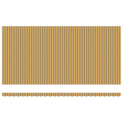Utfällbar markis Flerfärgsdesign 600 × 300 cm