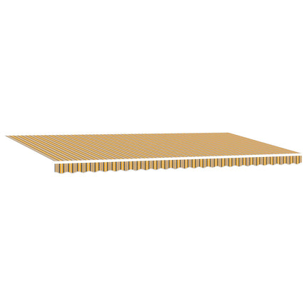 Utfällbar markis Flerfärgsdesign 600 ×300 cm tyg