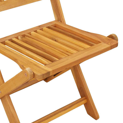 Trädgårds Bistro Set 3 st Brun Massivt Akaciaträ