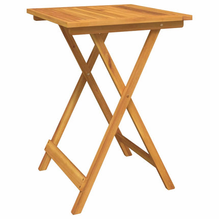Trädgårds Bistro Set 3 pcs Brun Massivt Akaciaträ