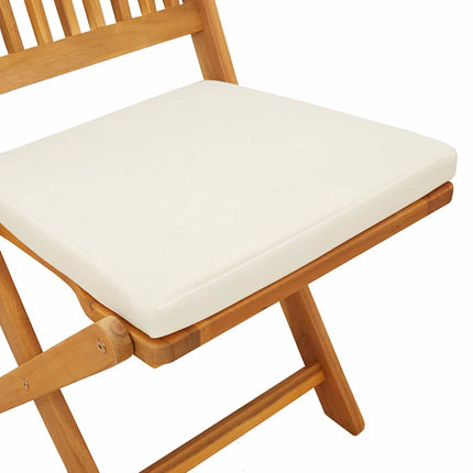 Trädgårds Bistro Set 3 pcs Brun Massivt Akaciaträ