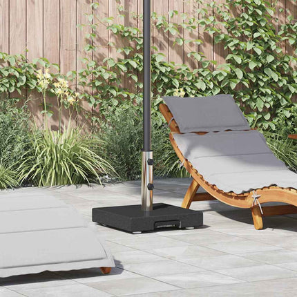 Parasollfot Svart 41 x 41 x 37 cm Granit