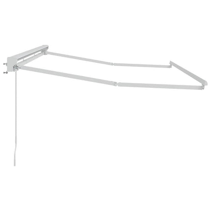 Markisram Justerbar Vit 3,5 x 2 m Stål