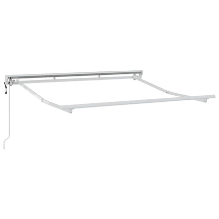 Markisram Justerbar Vit 2,5 x 2 m Stål
