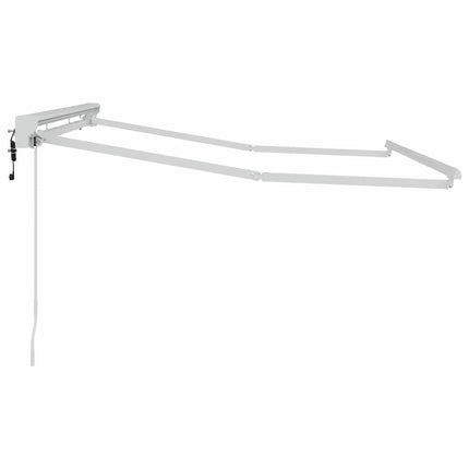 Markisram Justerbar Vit 2,5 x 2 m Stål