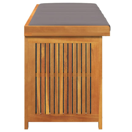 Kuddlåda utomhus 150x50x60,5 cm massivt trä akacia