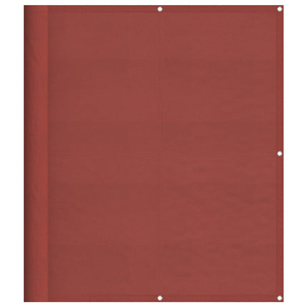 Balkongskärm terrakotta 120x1000 cm 100% polyester oxford