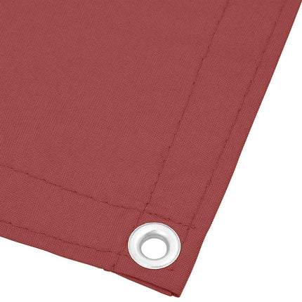 Balkongskärm terrakotta 120x1000 cm 100% polyester oxford