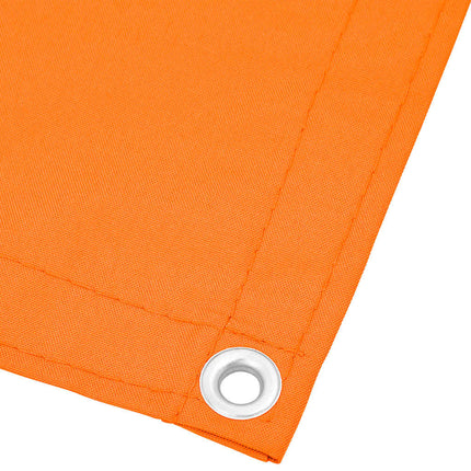 Balkongskärm orange 75x1000 cm 100% polyester oxford